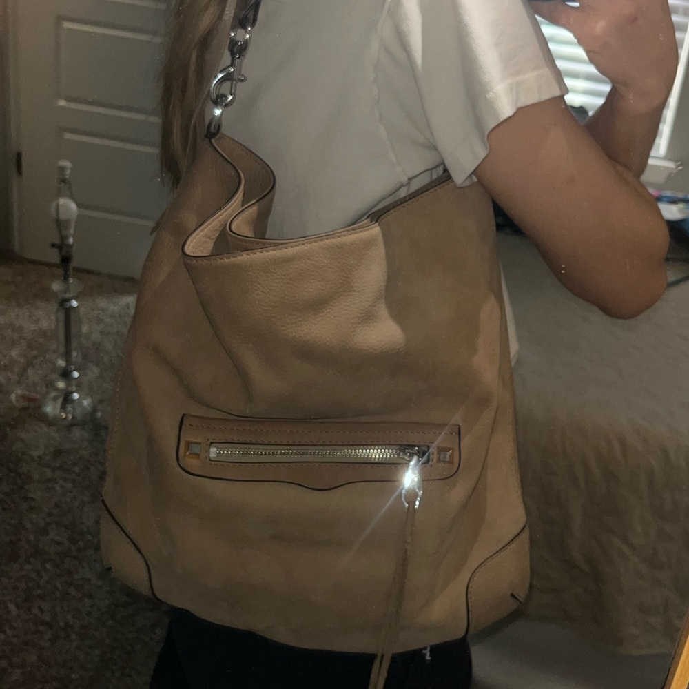 Rebecca Minkoff shoulder bag slim regan hobo fringe